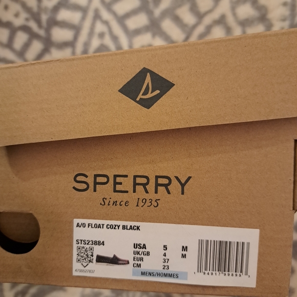 Black Sperry cozy boat shoes - Picture 4 of 4